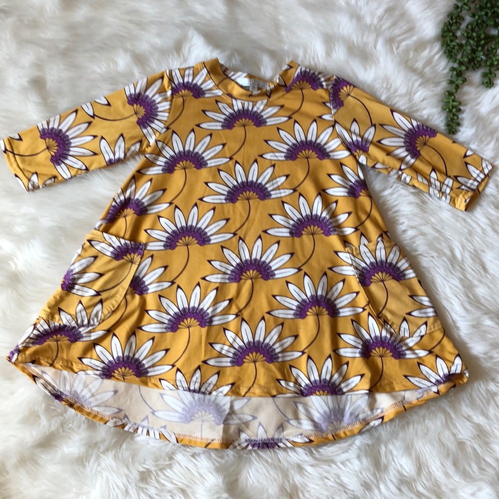 NWOT 2T Baileys Blossoms Zia High Low Dress!